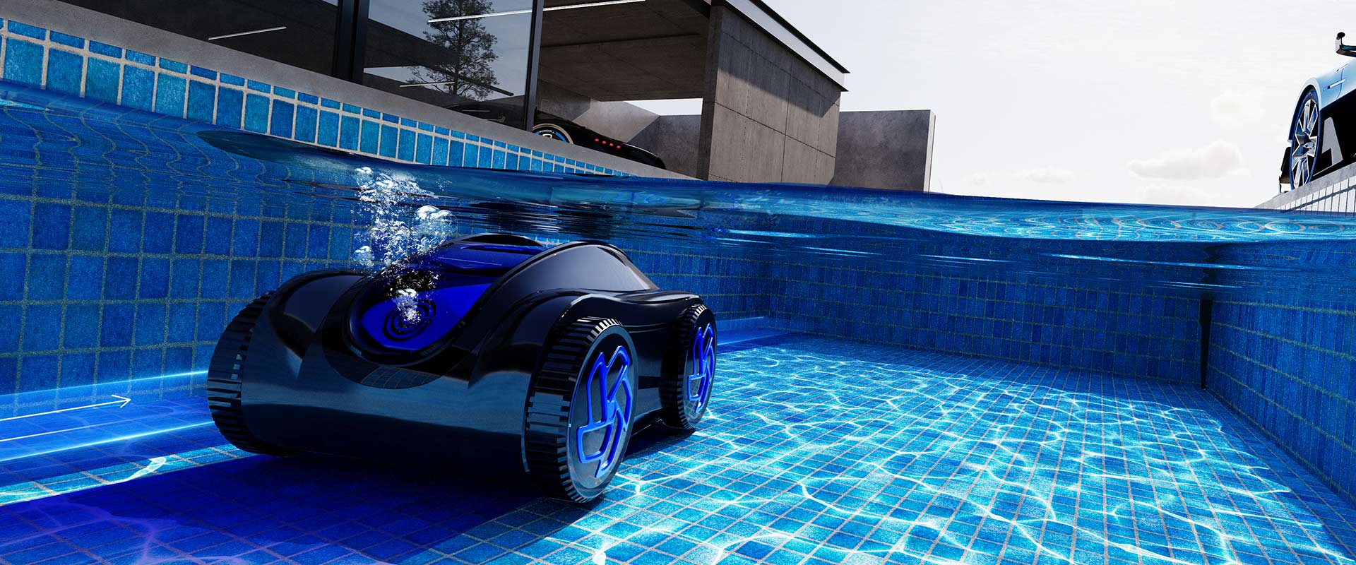 Swimming Pool Cleaner Robot Cordless